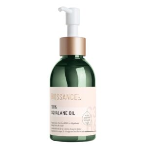 Biossance 100% Squalane Oil hydrating face and body oil for skin barrier repair